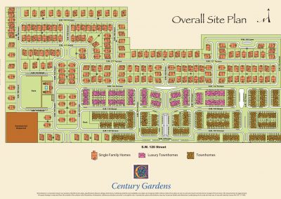 Centry Gardens tradeshow graphic