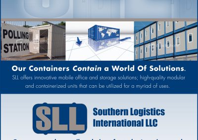 Southern Logistics International LLC standing banner